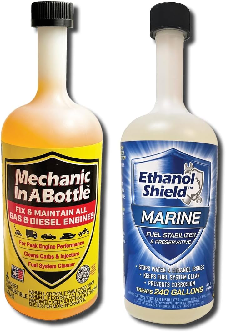 Ethanol Shield Marine + Mechanic In A Bottle, 24 oz — 2-Pack Kit