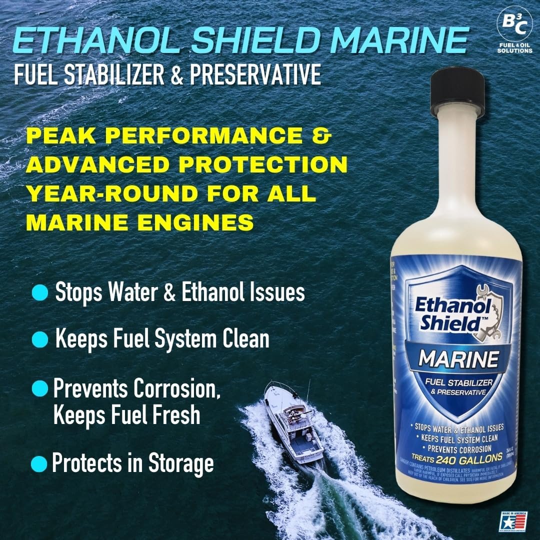 Ethanol Shield Marine + Mechanic In A Bottle, 24 oz — 2-Pack Kit — view 5